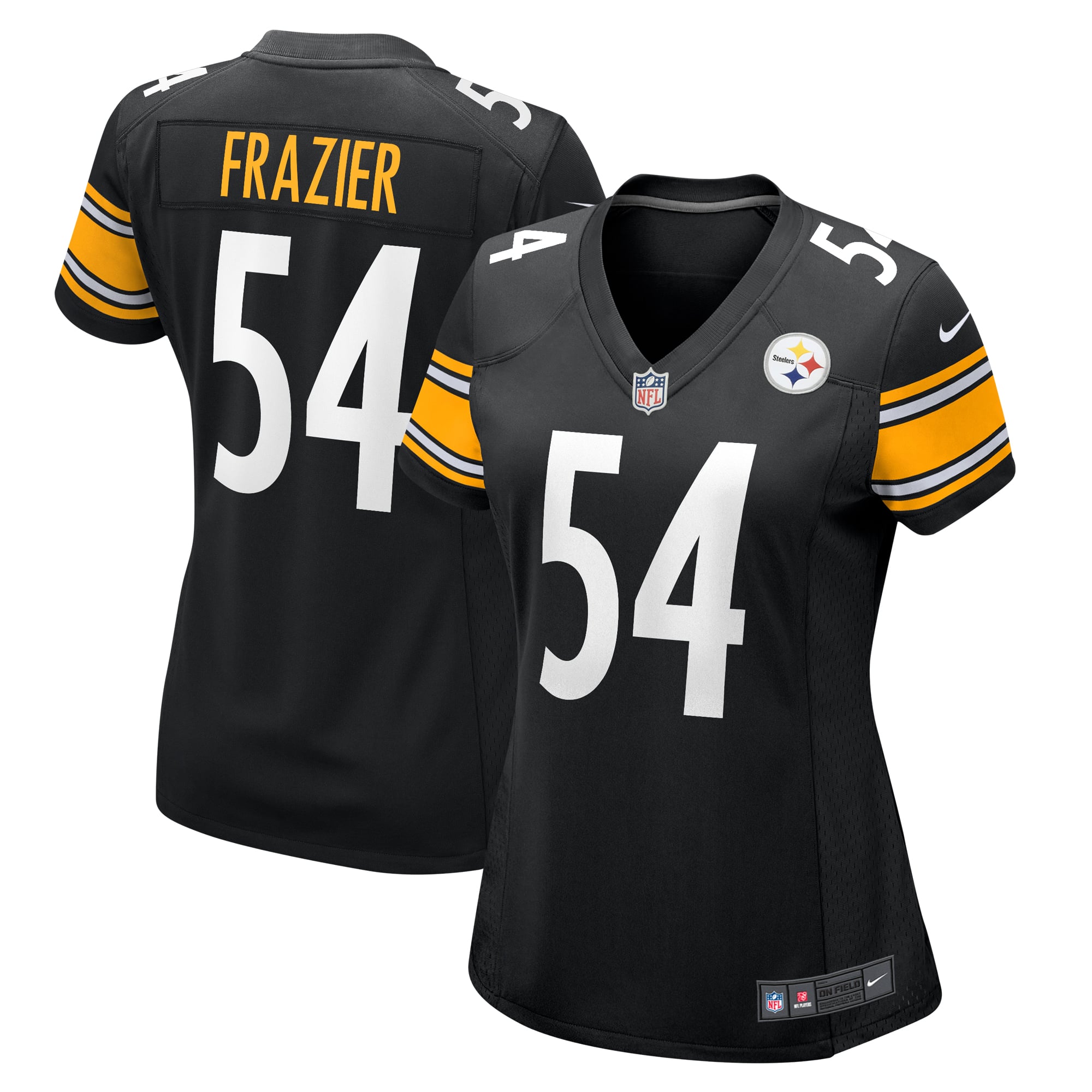 Zach Frazier Pittsburgh Steelers Women's Game Jersey - Black - Image 2