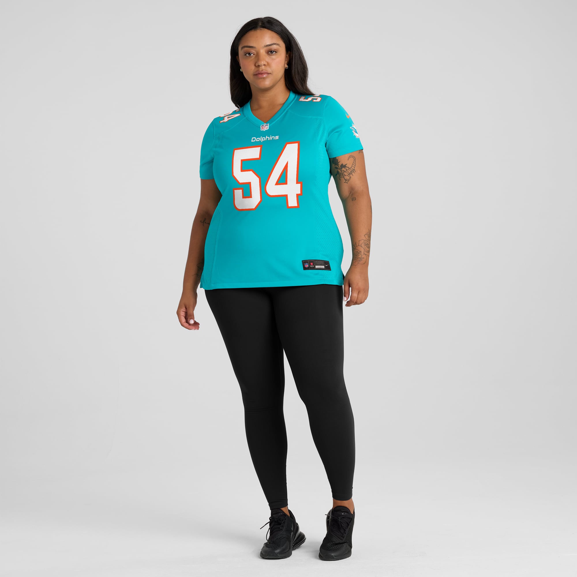 Zach Thomas Miami Dolphins Women's Game Retired Player Jersey - Aqua - Image 7
