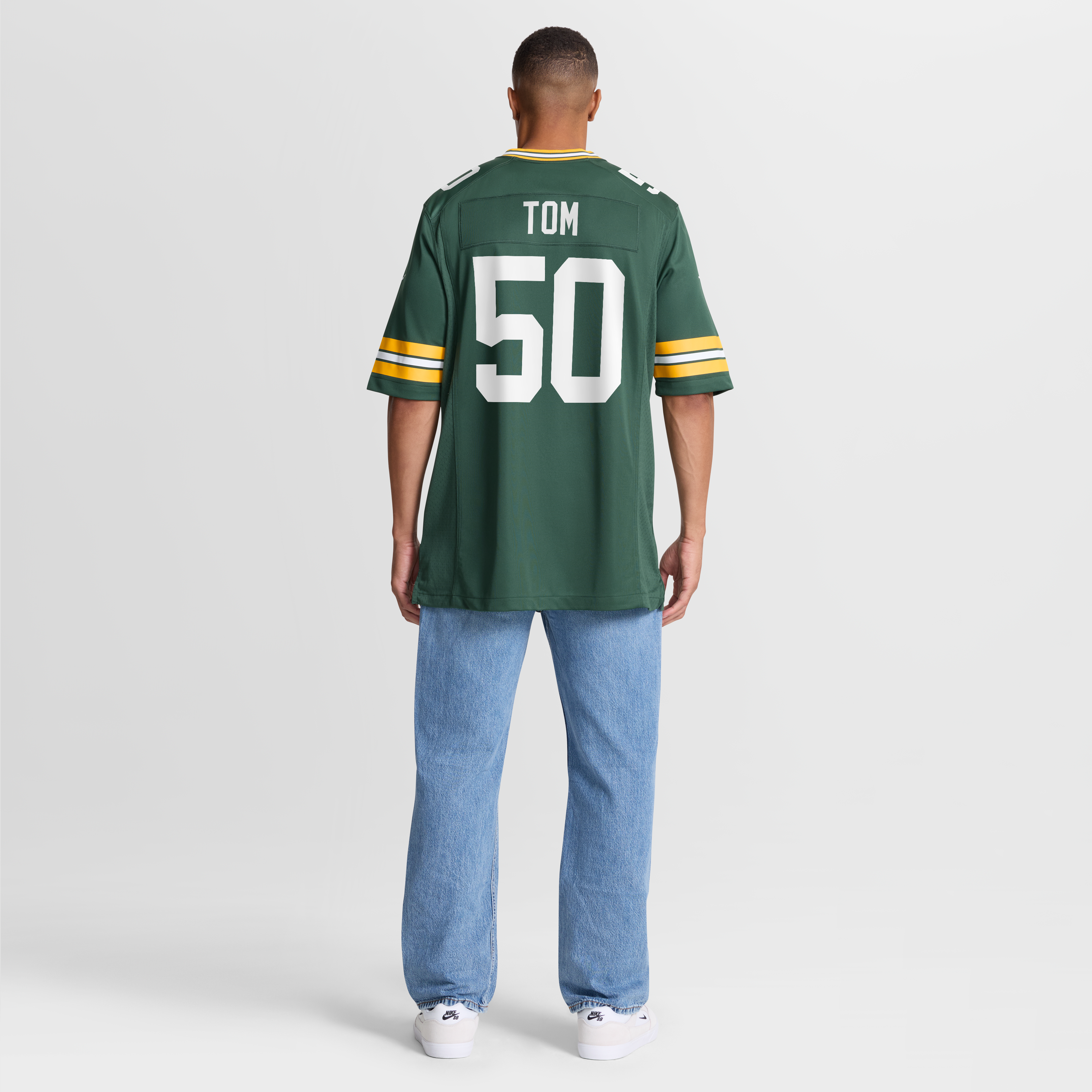 Zach Tom Green Bay Packers Game Player Jersey - Green - Image 9