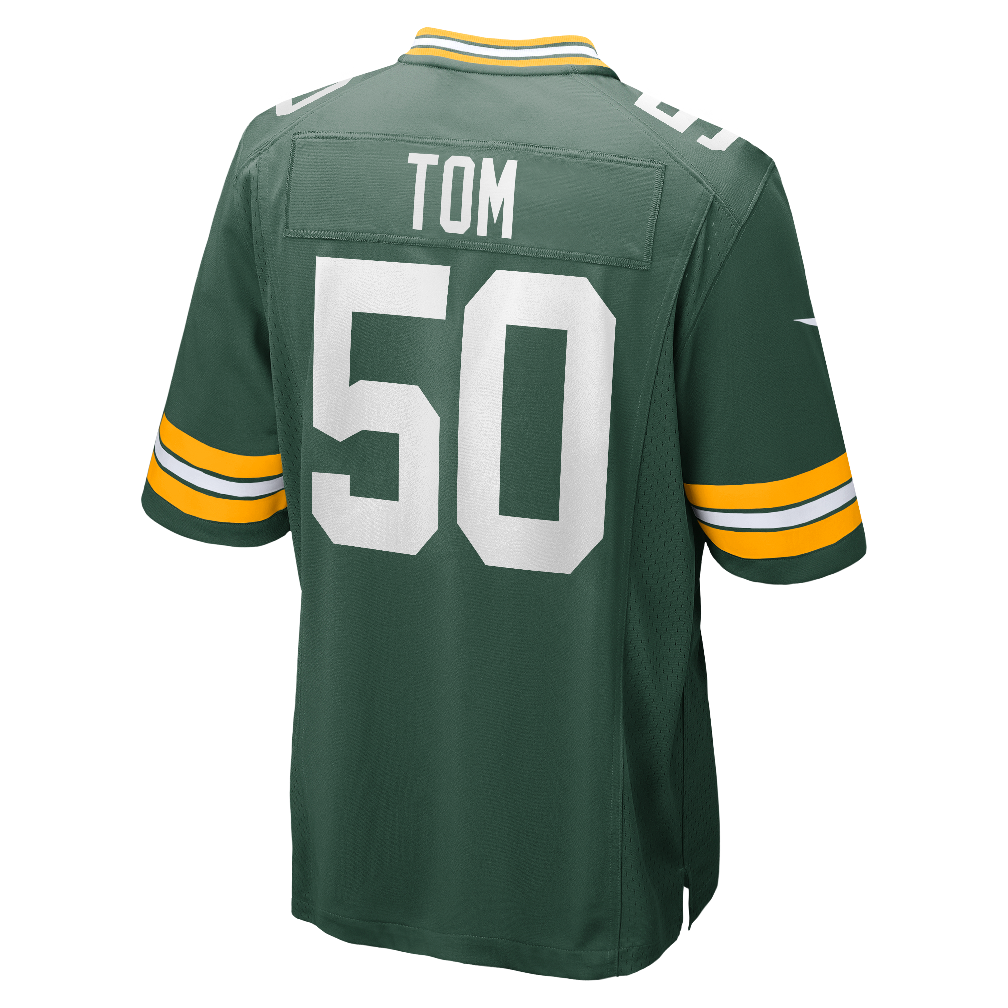 Zach Tom Green Bay Packers Game Player Jersey - Green - Image 4