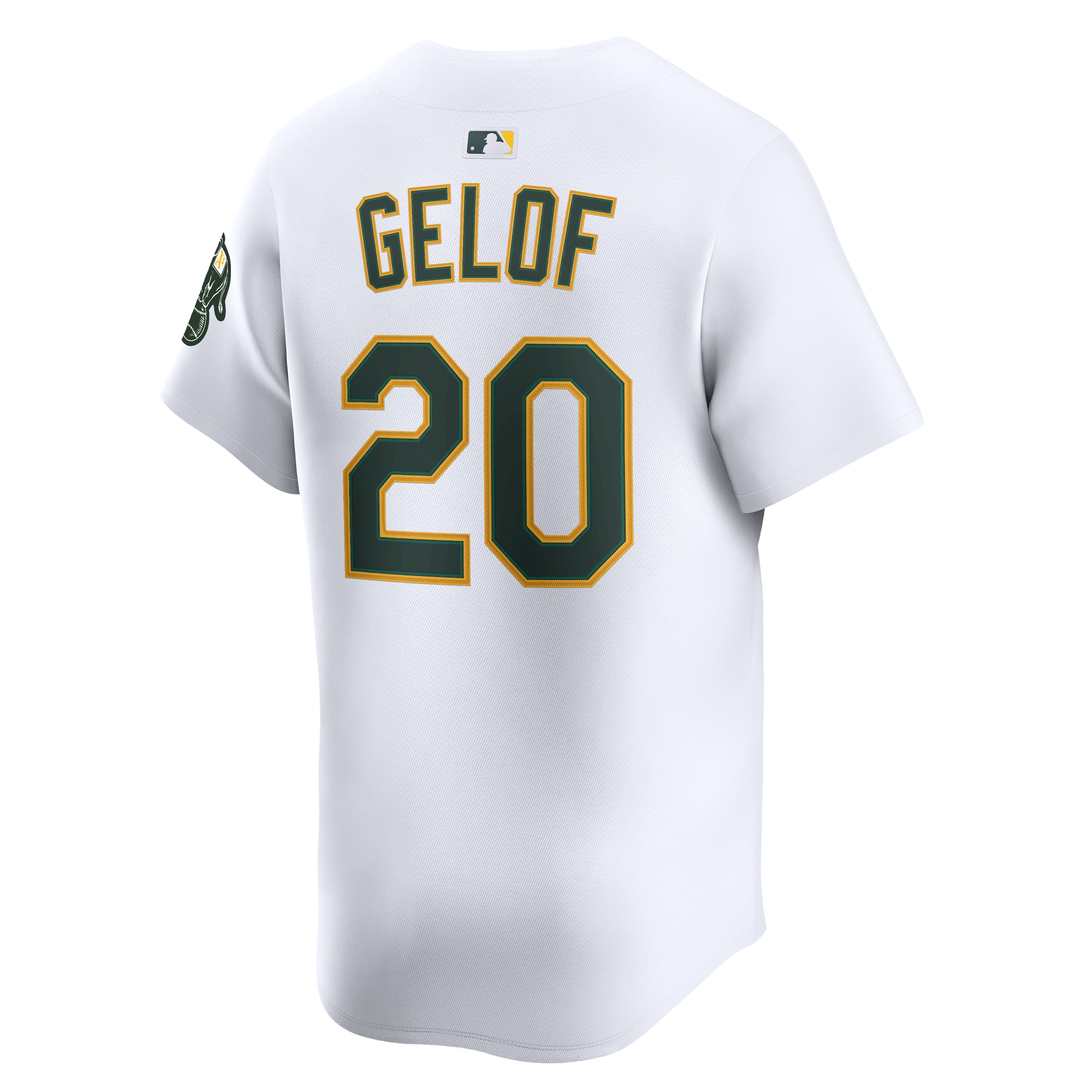 Zack Gelof Athletics Home Limited Player Jersey - White - Image 4