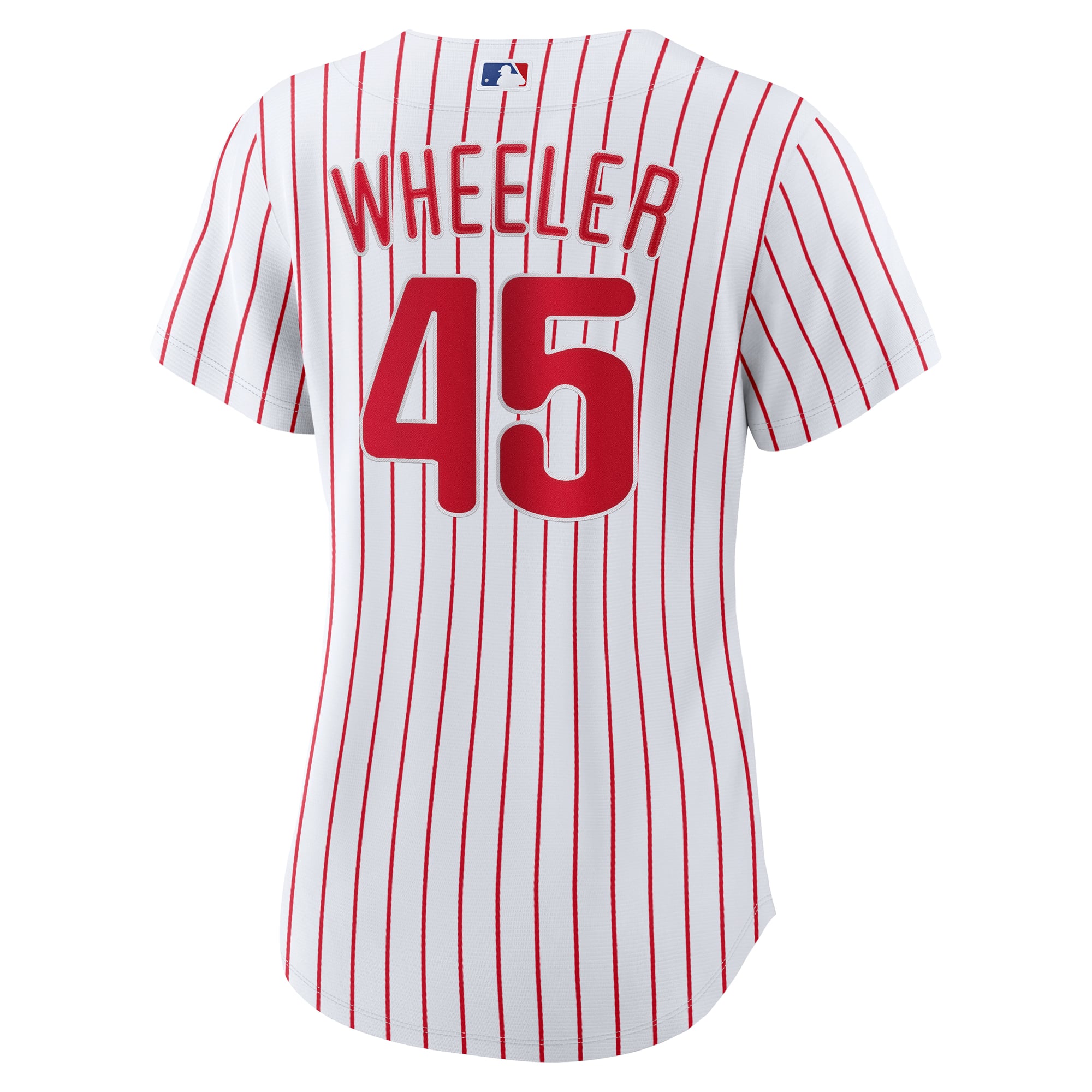 Zack Wheeler Philadelphia Phillies Women's Home Jersey - White - Image 4