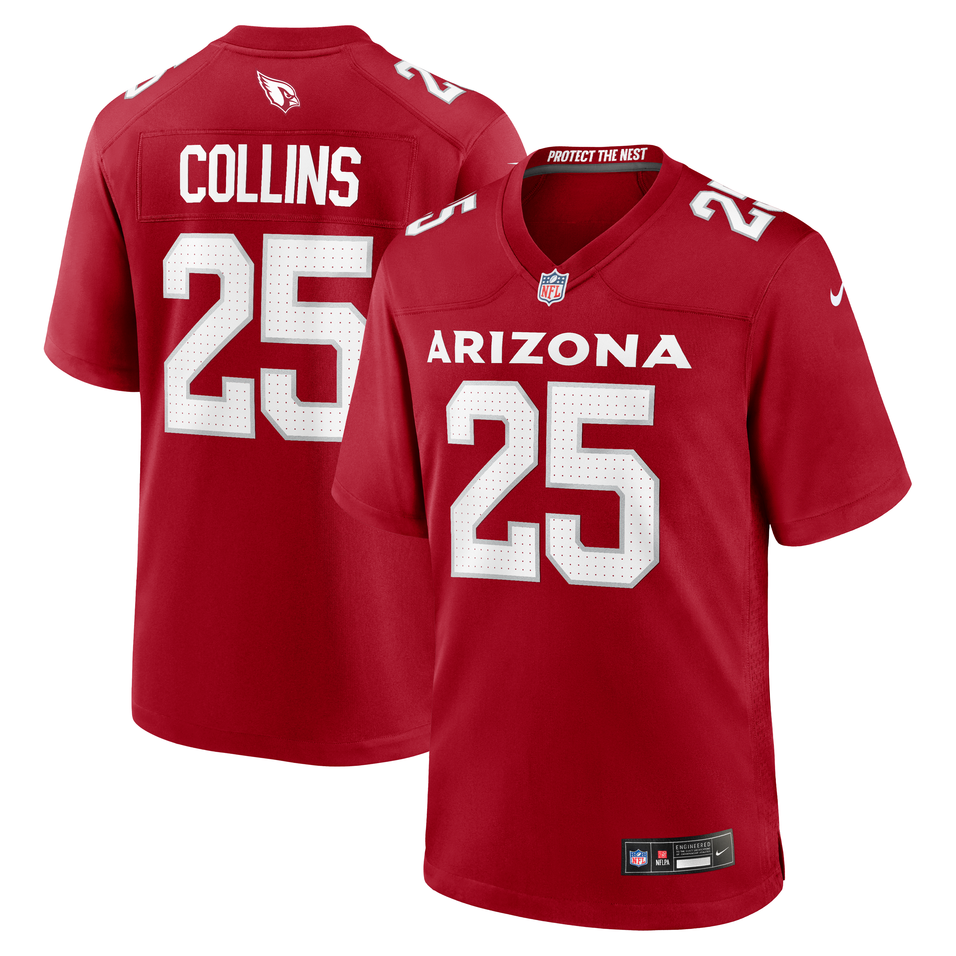 Zaven Collins Arizona Cardinals Home Game Jersey - Cardinal - Image 2