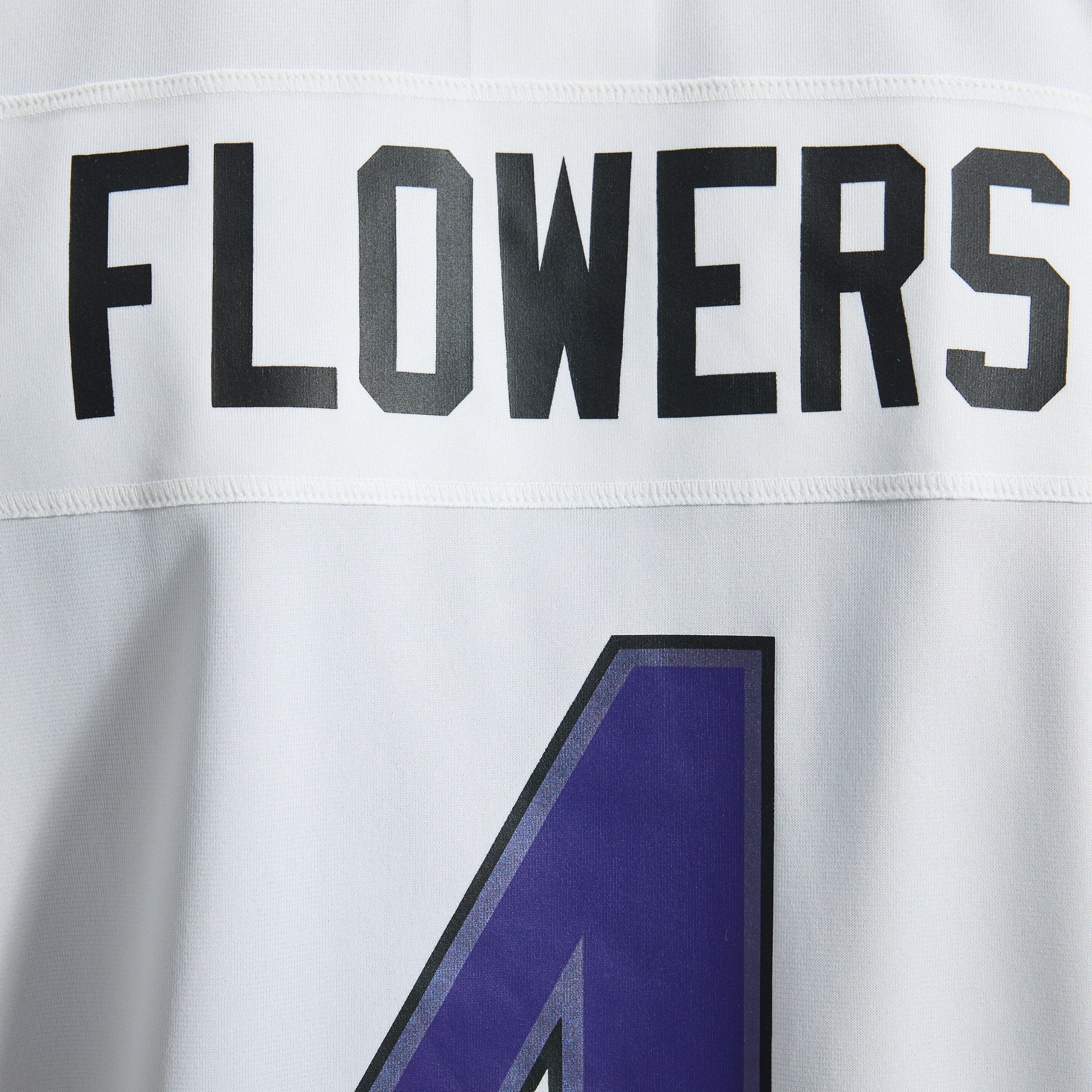 Zay Flowers Baltimore Ravens Alternate Game Jersey - White - Image 14