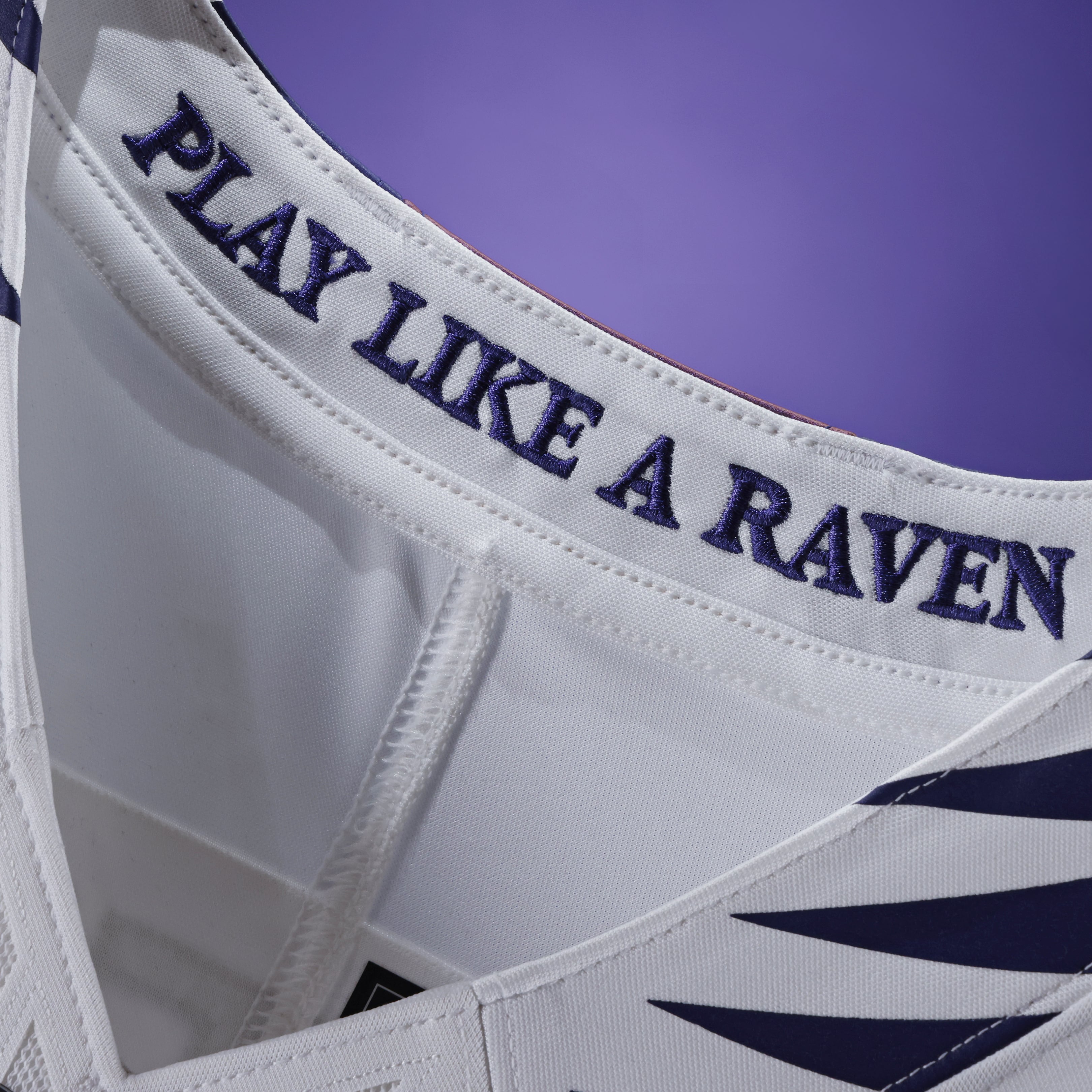 Zay Flowers Baltimore Ravens Team Vapor F.U.S.E. Stitched Limited Jersey - White - Image 6