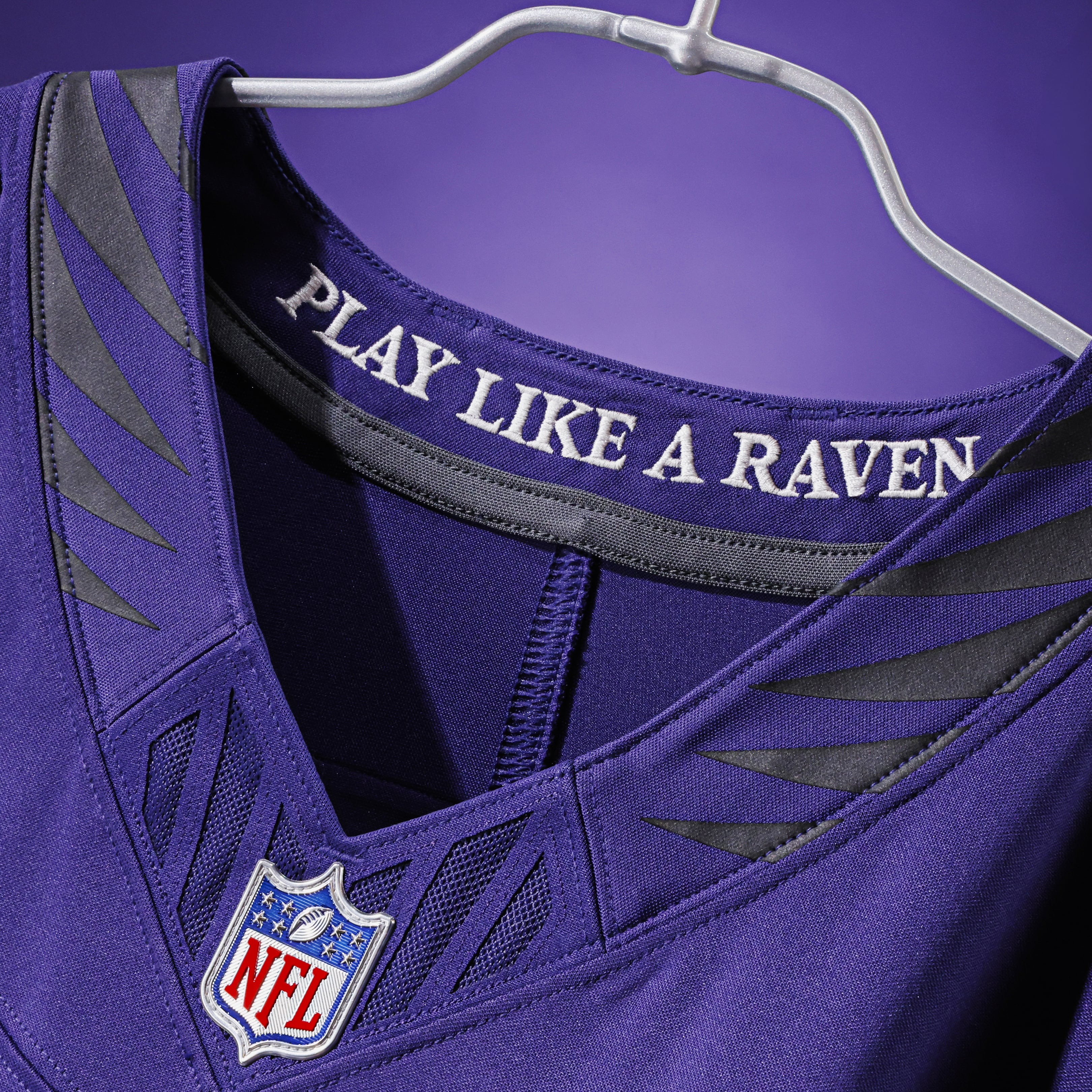 Zay Flowers Baltimore Ravens Vapor F.U.S.E. Stitched Limited Jersey - Purple - Image 6