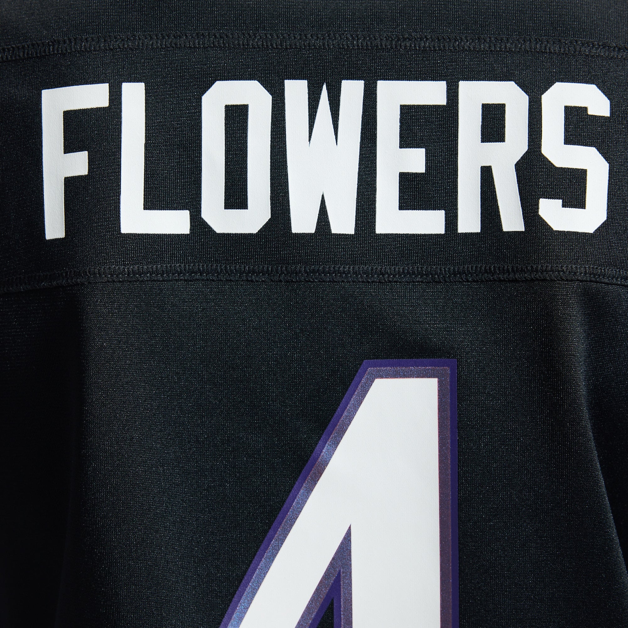 Zay Flowers Baltimore Ravens Women's Team Game Jersey - Black - Image 13