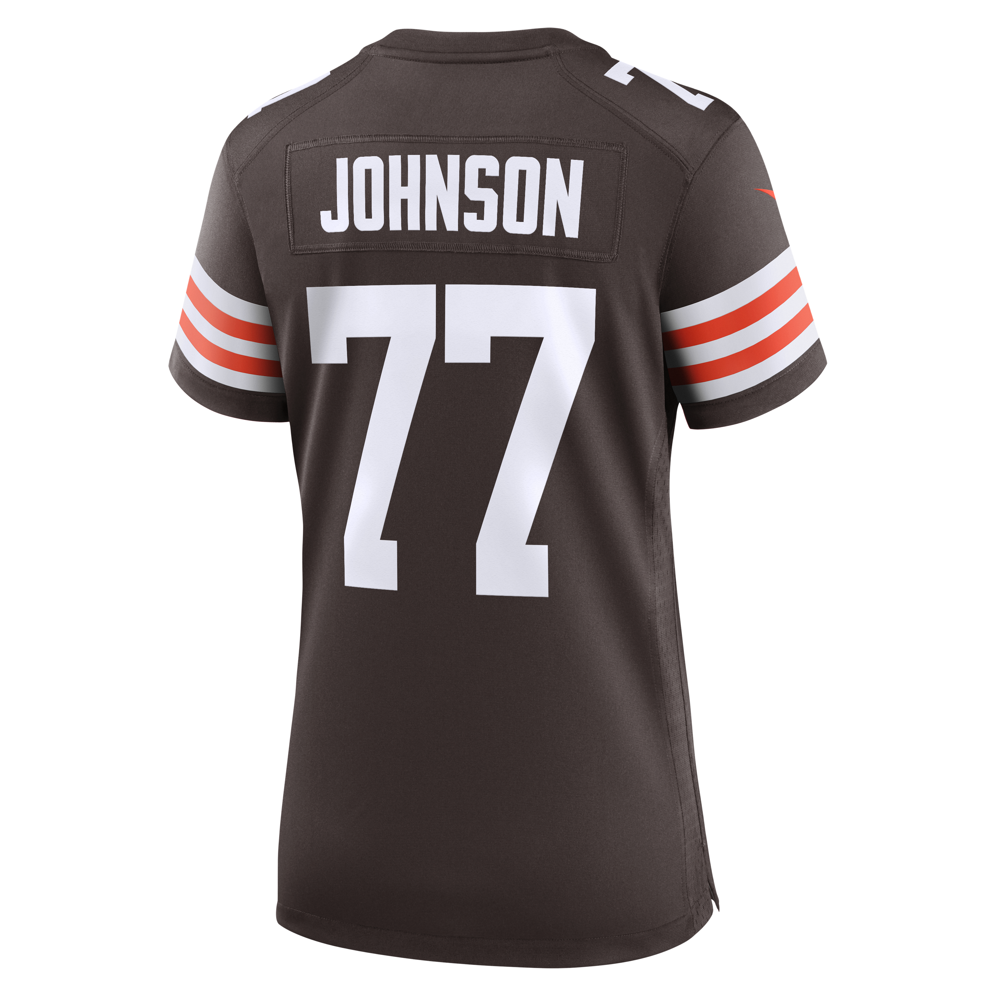 Zion Johnson Cleveland Browns Women's Team Game Jersey - Brown - Image 4