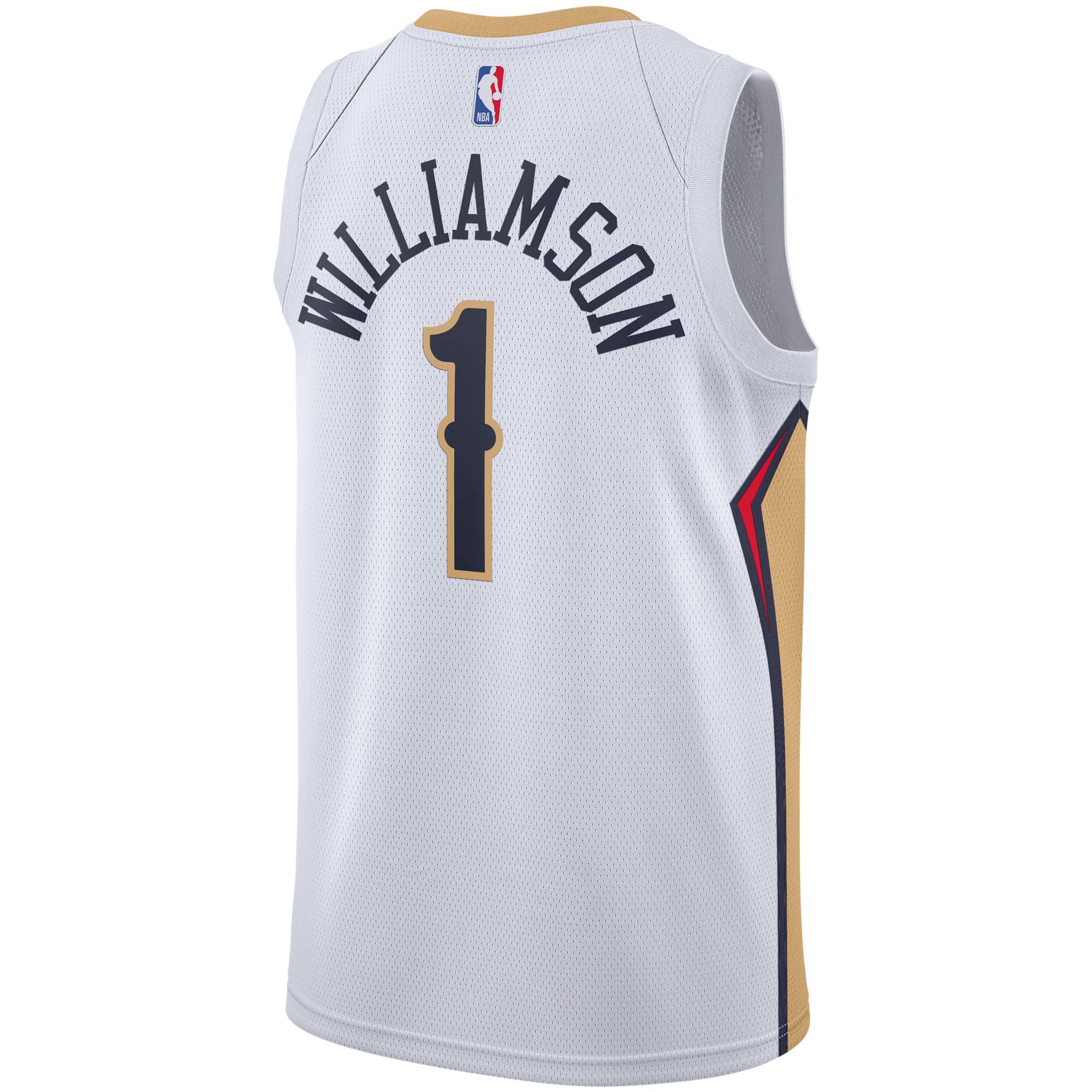 Zion Williamson New Orleans Pelicans 2019/2020 Swingman Jersey - Association Edition - White - Image 4